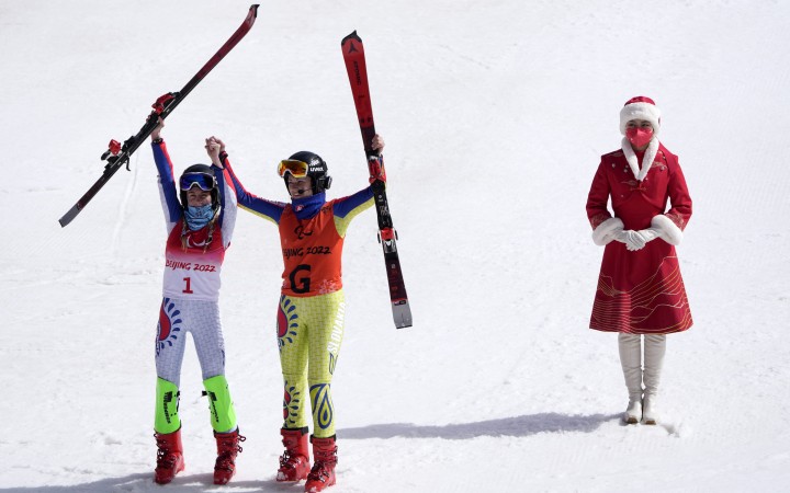 Lyžiarka Alexandra Rexová získala bronz v slalome zrakovo znevýhodnených žien