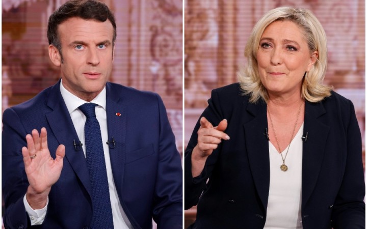 Nech vyhrá Macron alebo Le Penová, ani jeden nepôjde tvrdo proti Putinovi