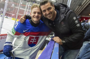 Adam Sýkora sa stal najmladším Slovákom, ktorý skóroval na majstrovstvách sveta