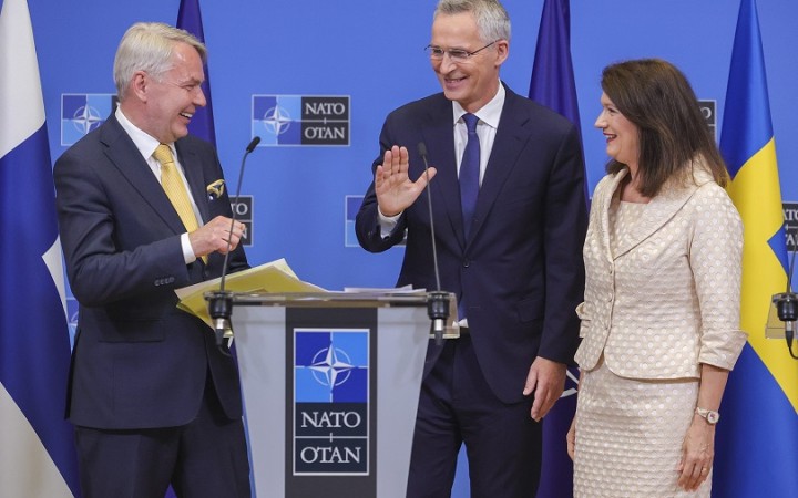 Spojenci podpísali prístupové protokoly Fínska a Švédska o vstupe do Aliancie
