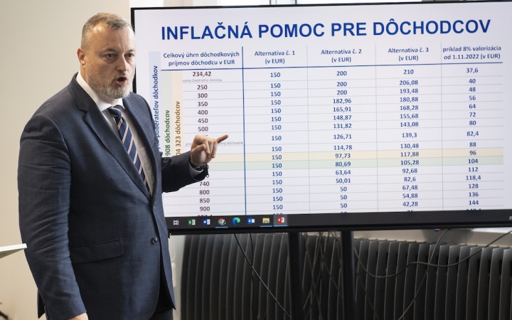 Do konca roka by 1,4 milióna dôchodcov malo dostať pomoc od štátu