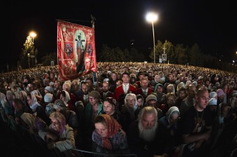Výročie zavraždenia ruskej cárskej rodiny si pripomenuli krížovou cestou