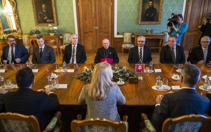 Prezidentka hovorila s predstaviteľmi cirkví o spolupráci, solidarite a nádeji