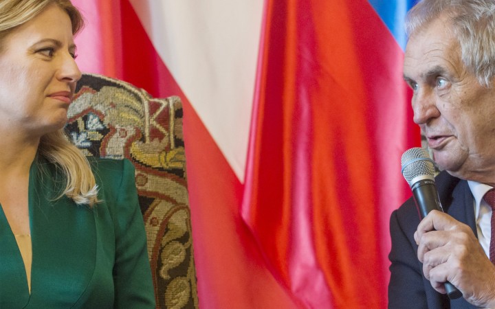 Nerudová, Čaputová a Miloš Zeman