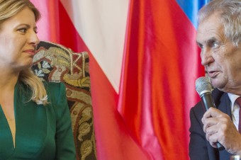 Nerudová, Čaputová a Miloš Zeman