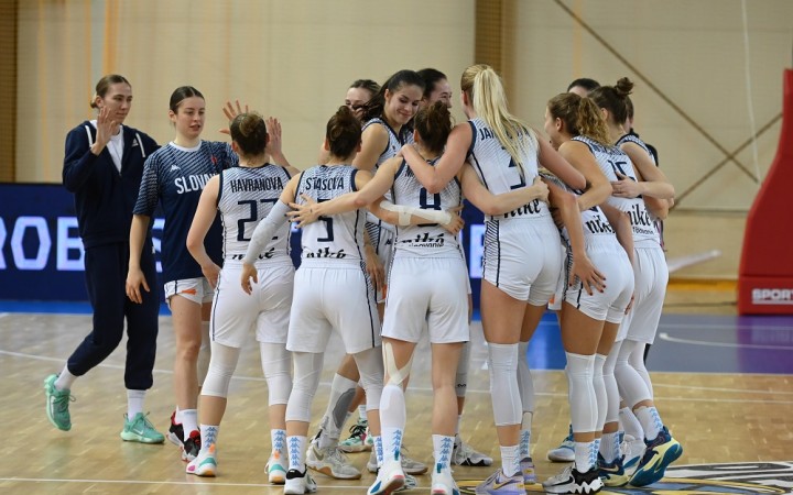 Slovenské basketbalistky postúpili na šampionát po výhre nad Luxemburskom