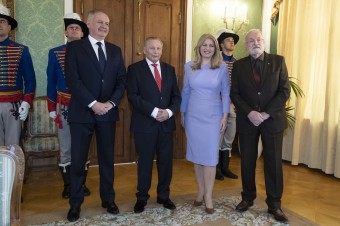 Prezidentka Zuzana Čaputová privítala na tradičnom novoročnom obede svojich pred