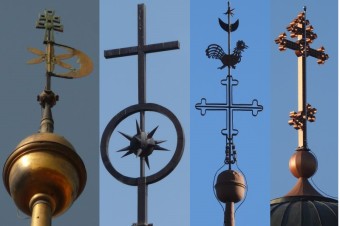 Veže slovenských kostolov zakončujú nielen kríže, ale aj kohúty, medveď, hviezdy