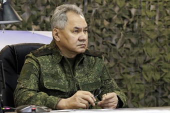 Ruský minister obrany Šojgu navštívil frontovú líniu