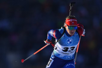 Slovenská biatlonistka Paulína Bátovská Fialková skončila najlepšie z trojice Sl