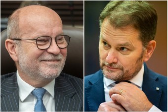 Matovič označil diskusiu v Michalovciach za zlyhanie, Káčer ho nazval pokrytcom