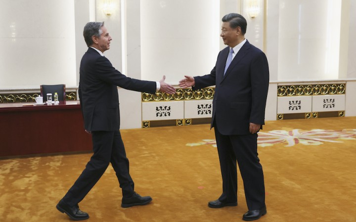 Čínsky prezident sa nečakane stretol s americkým ministrom zahraničia
