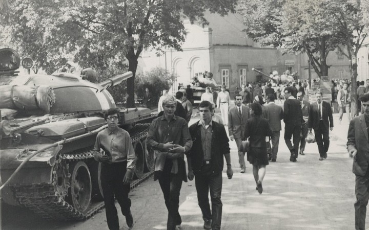 Zábery z augusta 1968. Zachytené fotoaparátom požičaným od turistu