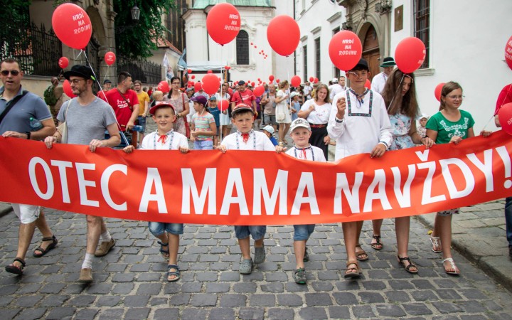 Pochod má poukázať na dôležitosť manželstva muža a ženy i ochranu detí