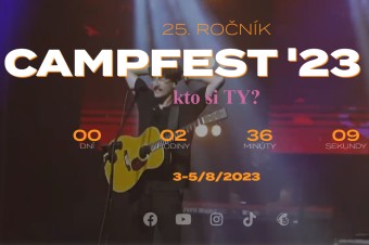 V Kráľovej Lehote sa začína 25. ročník kresťanského hudobného festivalu CampFest