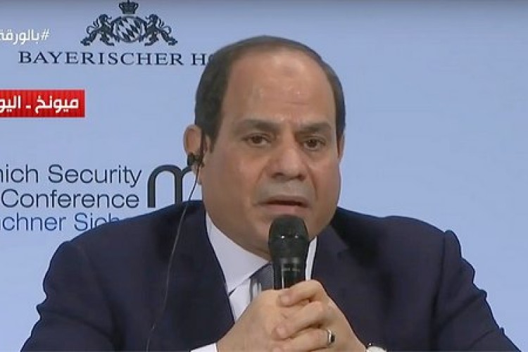 Egyptský prezident v Mníchove pripomenul turecké masakre Arménov