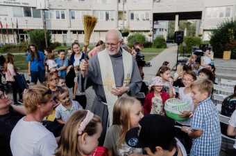 Minoriti požehnávali zvieratá. Deti priniesli psy, škrečky aj rybičky (+ foto)
