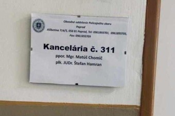 Bývalého policajného prezidenta Štefana Hamrana zaradili do kancelárie č. 311 na