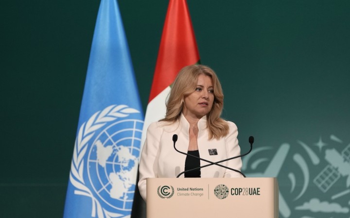 Ľudstvo sa rúti do priepasti, varovala Čaputová na klimatickej konferencii