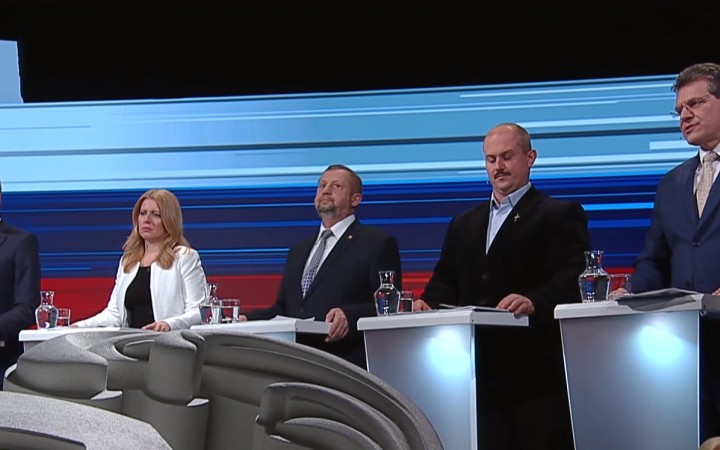 Čaputová s menšou iskrou, Šefčovičov lepší výkon, Harabinovi nesadol Kotleba