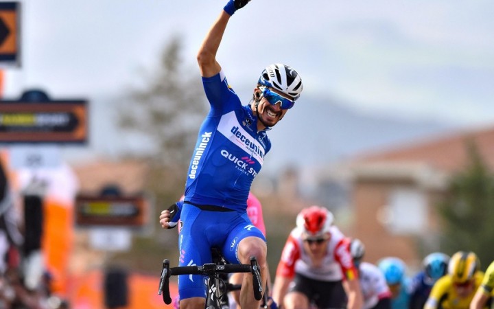 Sagana v 2. etape Tirreno-Adriatico zabrzdil defekt 