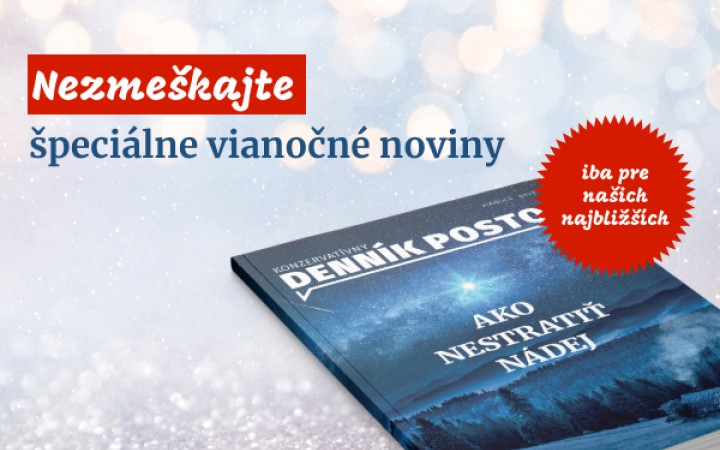 Nezmeškajte poslednú šancu získať špeciálne vianočné noviny