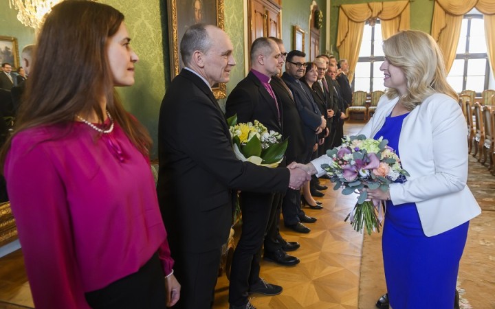 Prezidentka Čaputová prijala zástupcov cirkví a náboženských spoločností