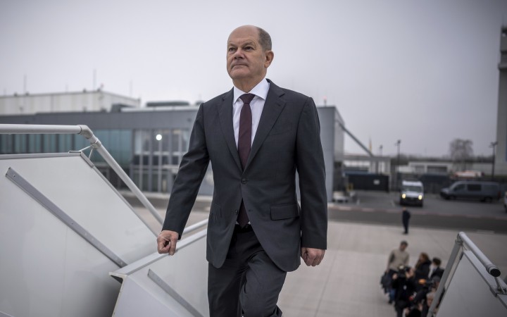 Nemecký kancelár vyzval americký Kongres, aby schválil pomoc Ukrajine