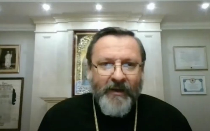 Príďte a uvidíte, dotknite sa rán obyvateľov Kyjeva, reagoval arcibiskup