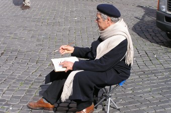 Vyhodím plátno alebo človeka pred sebou?