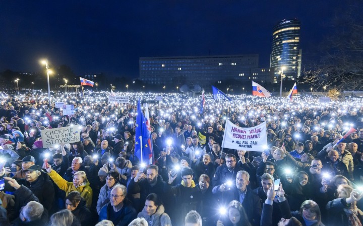 Arogancia tejto štátnej moci nemá hraníc, vyhlásil otec zavraždeného novinára
