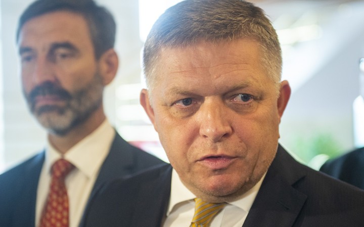 Zatiaľ čo Blanár podporil Ukrajinu, Fico vinil Západ a EÚ zo zabíjania Slovanov