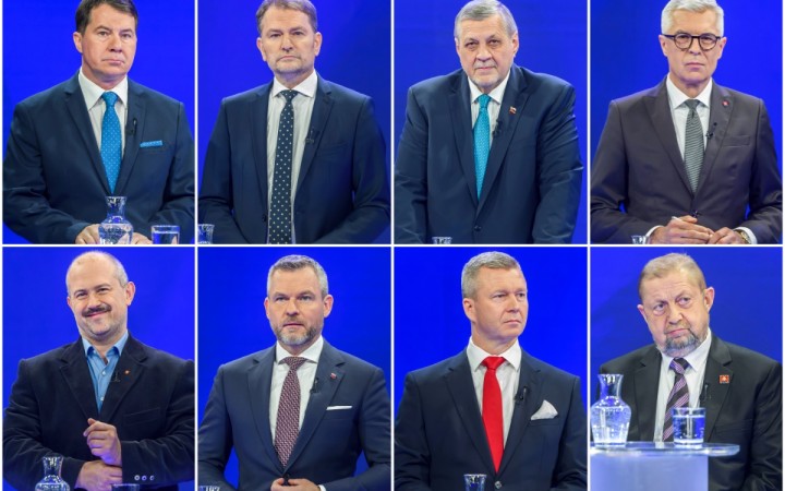 Matovič sa zastal Korčoka, Pellegrini sa stotožnil s Harabinom, Švec sa vzdal kandidatúry