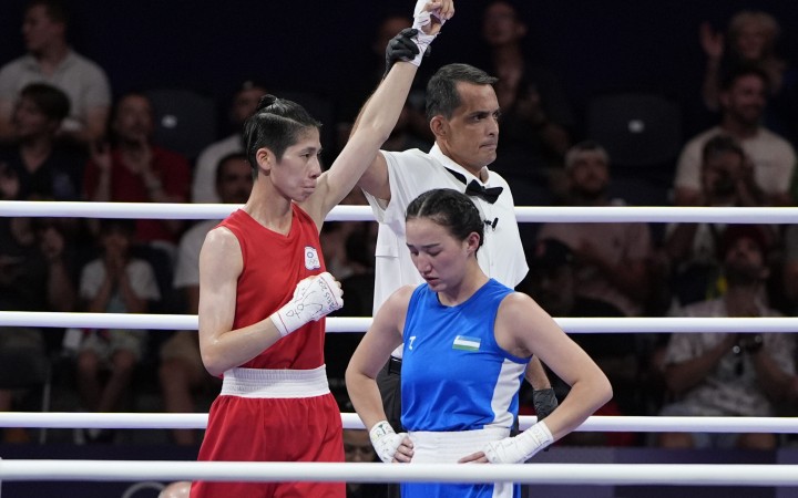 Aj boxerka z Uzbekistanu opustila olympijský ring v slzách, tentoraz pre hráčku z Taiwanu