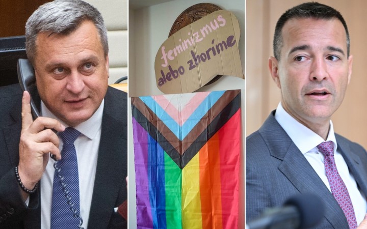 Danko chce školy bez dúhových ideológií, Drucker mu odporúča hasiť problémy vo vlastných rezortoch