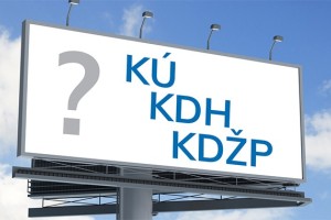 KÚ, KDH, KDŽP - ako si mám vybrať?
