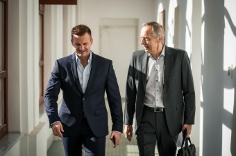 Bývalý šéf KDH hovoril Gedrovi o mierovej iniciatíve, hnutie na rokovaní nezastupoval