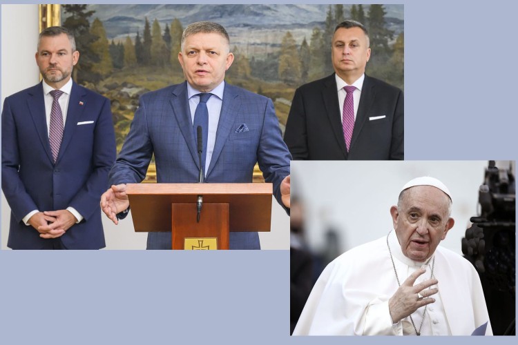 Slovenská vláda verzus pápež František