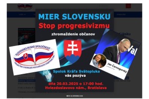 Oslava Putina, mieru a lásky v Spolku Kráľa Svätopluka a mužská sila Slovanov