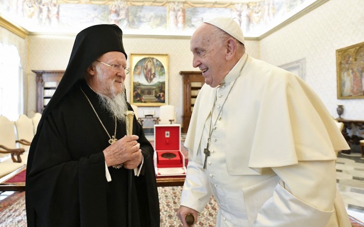 Patriarcha Bartolomej označil Františka za „vzácneho brata v Kristovi“