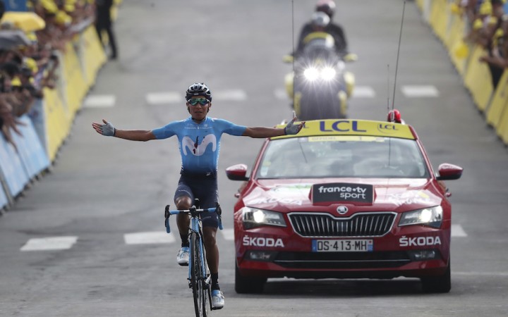 Prvú alpskú etapu vyhral Quintana, Alaphilippe si udržal žltý dres