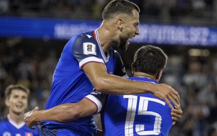 Slovenskí futbalisti vyhrali nad štvornásobnými majstrami sveta Nemcami