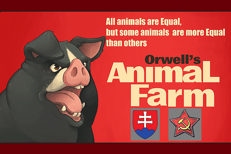 Orwell, Stalin a svinská politika Ficovej vlády