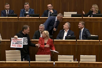 Zmeny pri kajúcnikoch môžu pomôcť aj Gašparovi. Hlasovanie sprevádzal chaos a potýčky