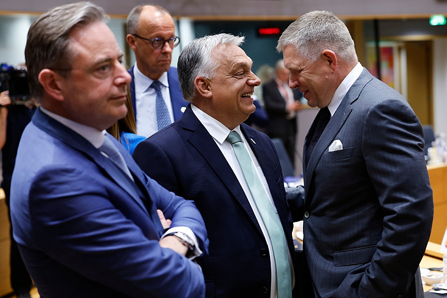 Proti použitiu zmrazených ruských aktív sa už zhromaždila blokujúca menšina, vyhlásil Orbán