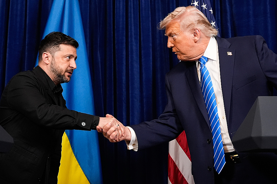 Dosiahli sme veľký pokrok v ukončení vojny, vyhlásil prezident USA. Zelenskyj označil rozhovory za skvelé