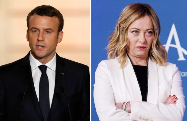 Macron skritizoval Meloniovú za vyhlásenie solidarity so zavraždeným študentom Deranquom