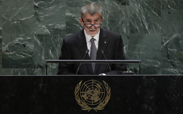 Babiš vyzval na pôde OSN na dialóg s Tureckom 