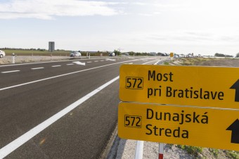 Dokončili prvú cestu, ktorá je súčasťou obchvatu Bratislavy 