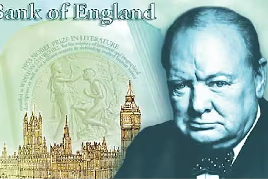 Winston Churchill bude odstránený z britských bankoviek, jeho portrét nahradí obrázok divokej zveri